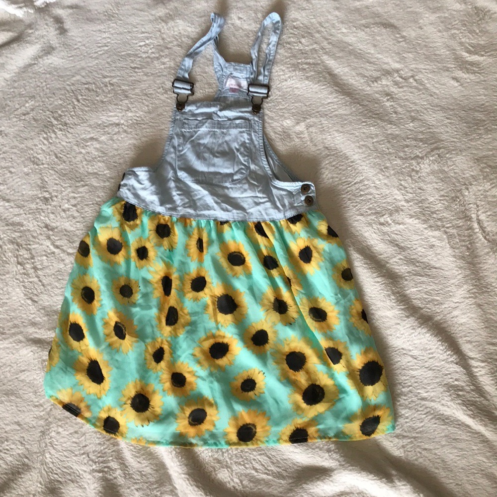 Target Sunflower overall dress